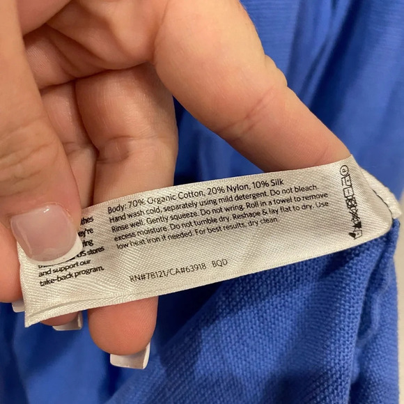 Eileen Fisher Cotton Silk Blend Cardigan Size Small EUC - Picture 3 of 4